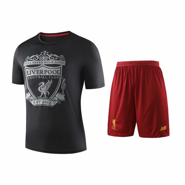 Entrainement Liverpool Ensemble Complet 2019-20 Noir Rouge